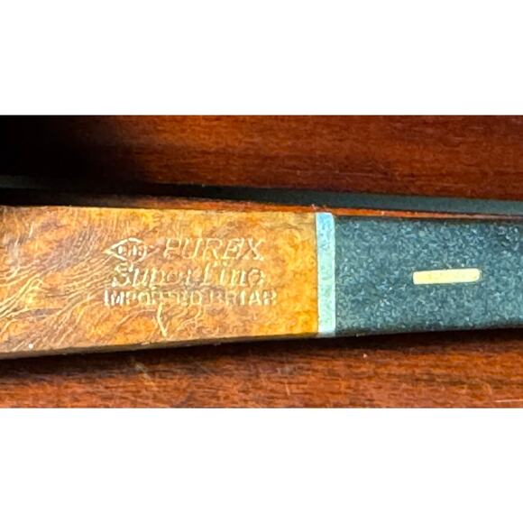 Estate LHS Purex Superfine Hexagon Briar Pipe - Picture 2 of 11